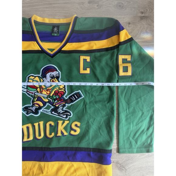 Men’s Adult D-5 Mighty Ducks Hockey Jersey #96 Charlie Conway Size Medium - Picture 6 of 9